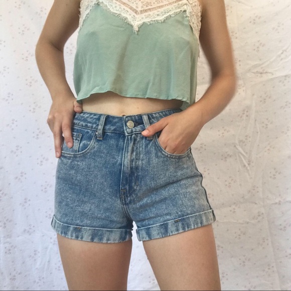 PacSun Pants - 🦋 pacsun denim mom shorts 🦋